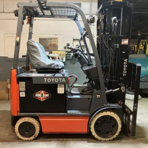 2021 Toyota 2.5TON Electric Forklift With SS and Quad Mast