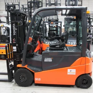 toyota forklift electric 2500kg 8FBMT25, 2018, container linde e25, still rx60