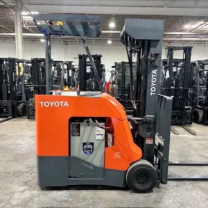 2020 Toyota 8BNCU20 2ton Used Electric Forklift Quad Mast Sideshift 4551 Hours