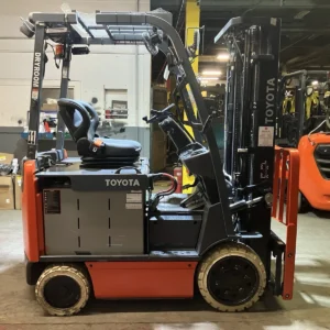 2021 Toyota 2.5ton Electric Forklift With SS and Triple Mast